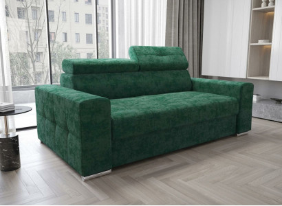 Couch Polster Textil Leder Sofa Design 2 Sitzer Sofas Couchen Multifunktion Neu